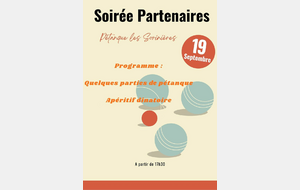 Soirée Partenaires